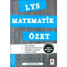 Delta Kültür LYS Matematik Özet (2017) Delta Kültür LYS Matematik Özet (2017)