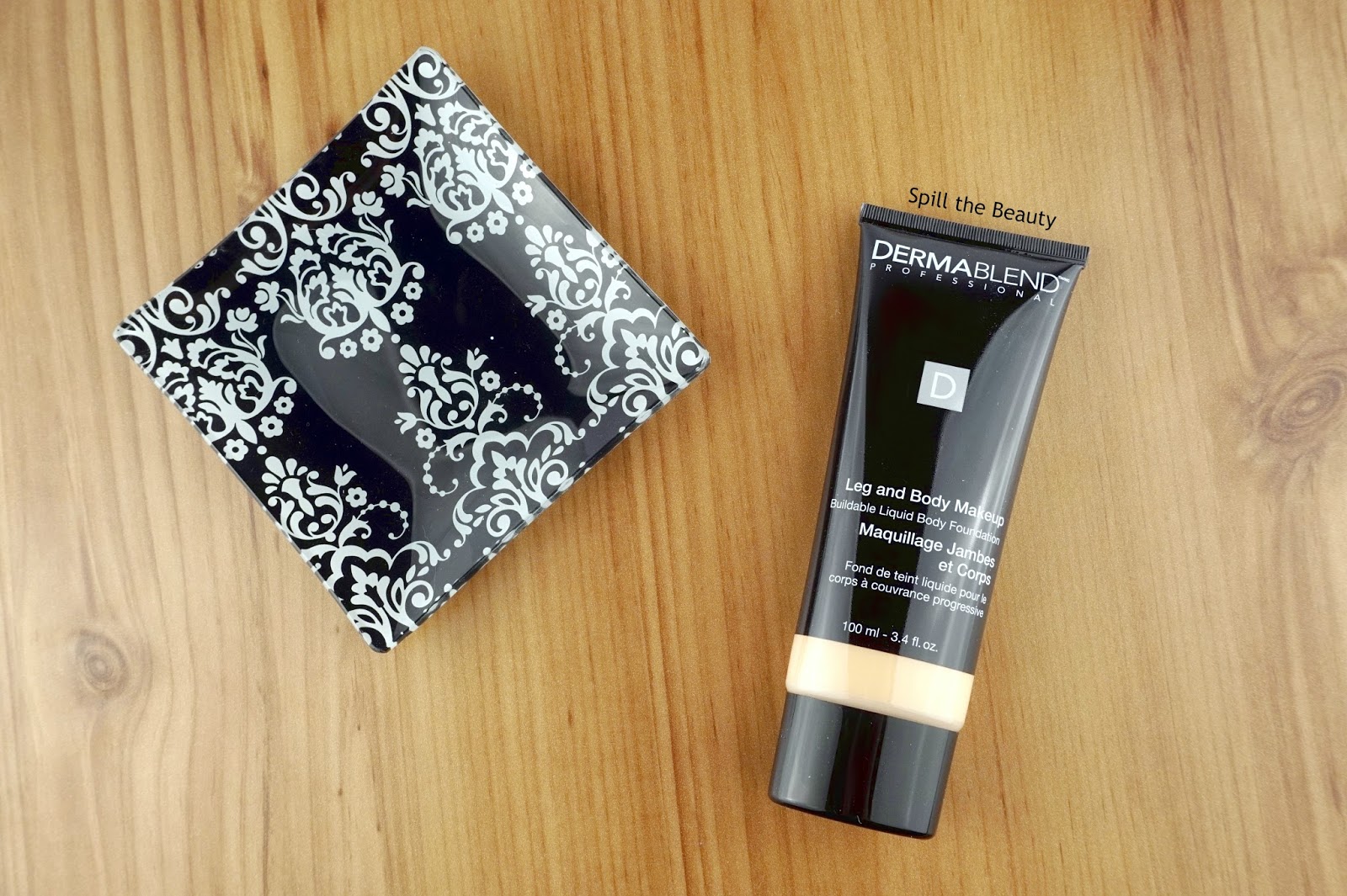 Dermablend Leg and Body Makeup in 'Fair Ivory' Review, swatches