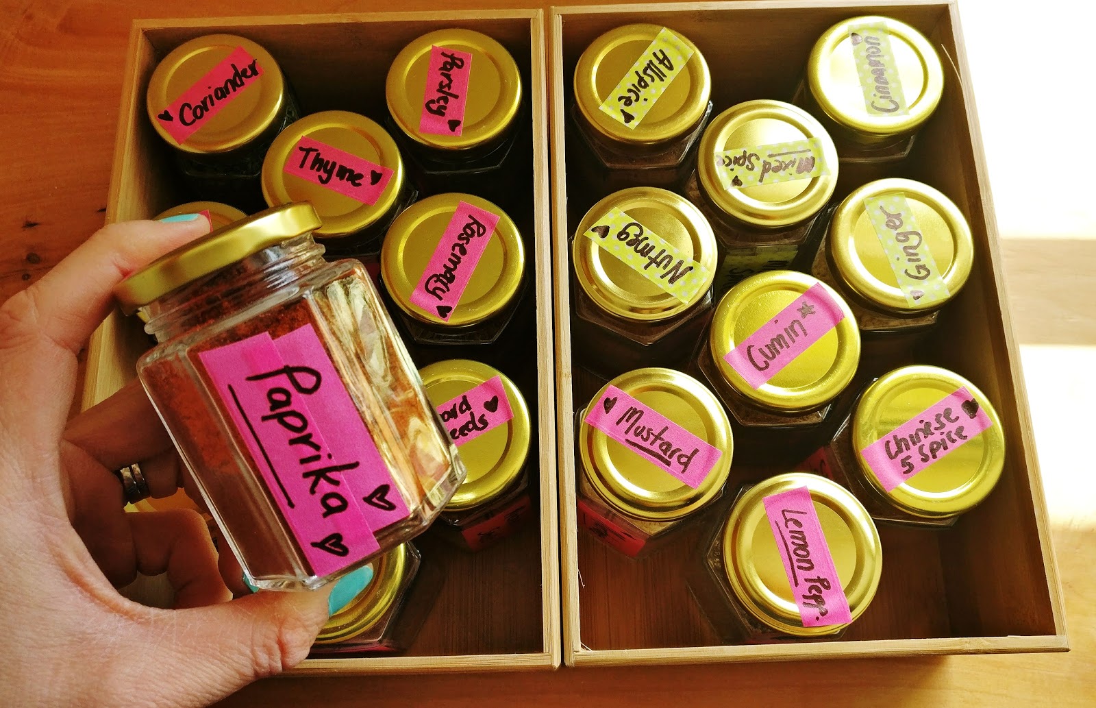 Spice Jars PaisleyJade