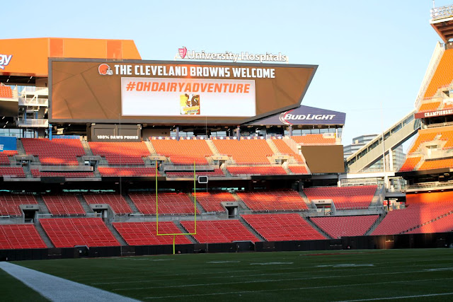 The ADA Mideast has been working closely with the Cleveland Browns on the Fuel Up to Play 60 program.