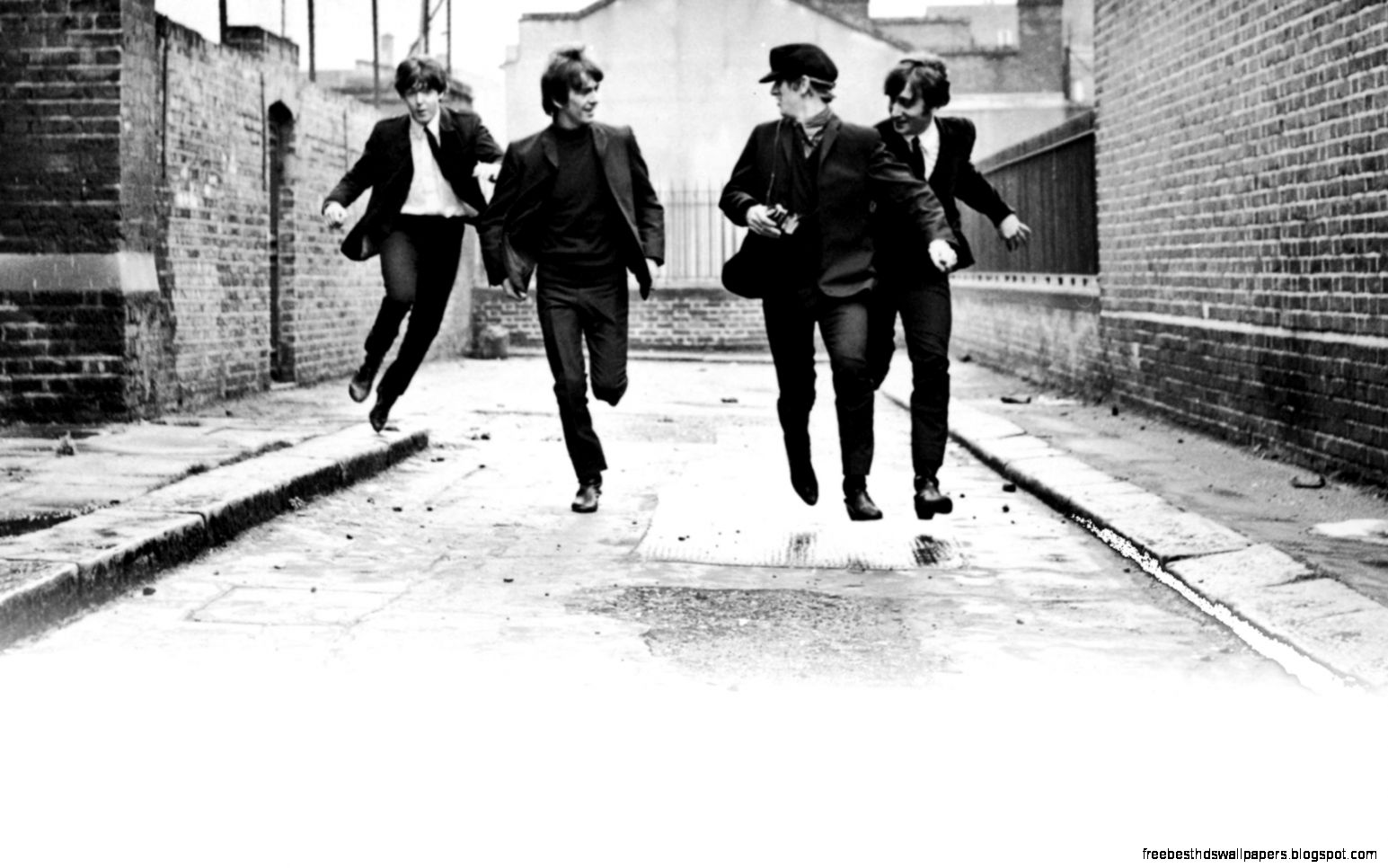 1680x1050 Paul Mccartney John Lennon The Beatles Beatles
