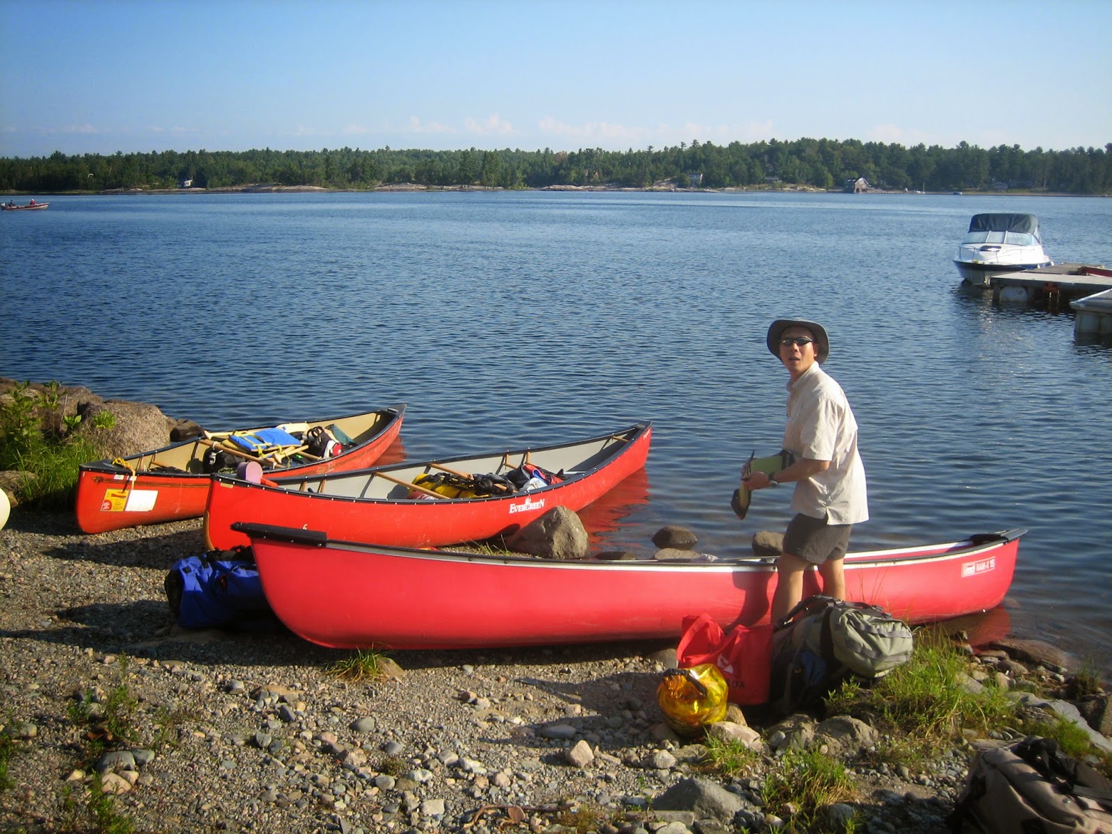 Thye Blog 2009 Canoe the French River 18 Mile Loop (74 km with TOC)