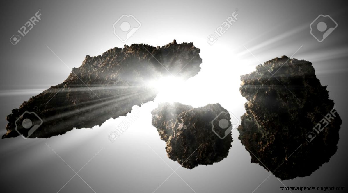 An Abstract Illustration Background Of A Bright Flashy Star