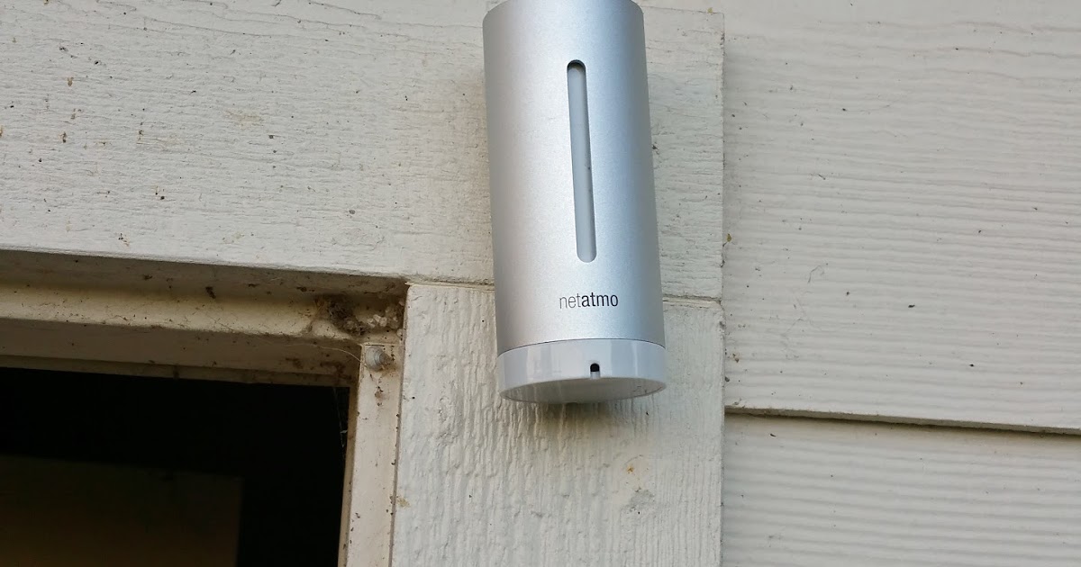 RMRR weather Moved Netatmo outdoor module