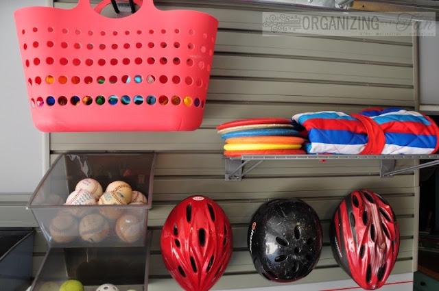 Organized Garage of Organizing Made Fun's home tour Organized Garage of Organizing Made Fun's home tour