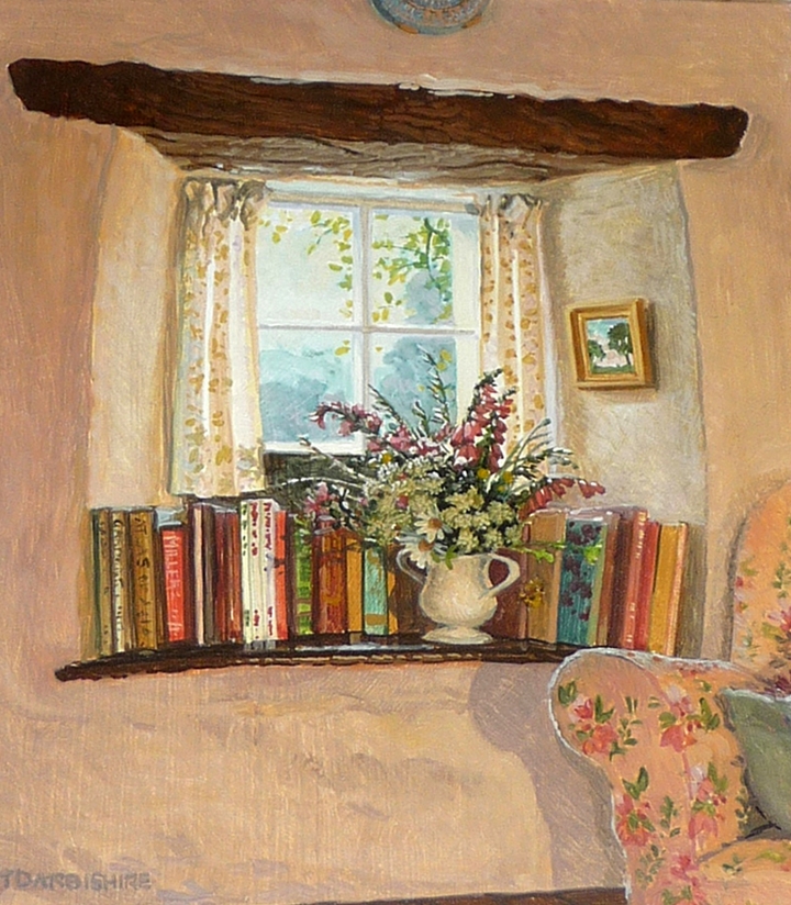 Stephen Darbishire 1940 | British Interiors and Landscape painter Stephen Darbishire 1940 | British Interiors and Landscape painter