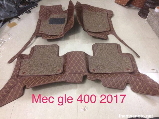 Thảm lót sàn ô tô xe mercedes gle 400 2017