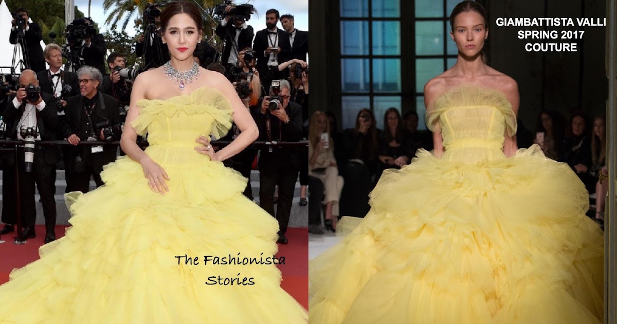 Araya Hargate in Giambattista Valli Couture at the 'Sink or Swim' 71st