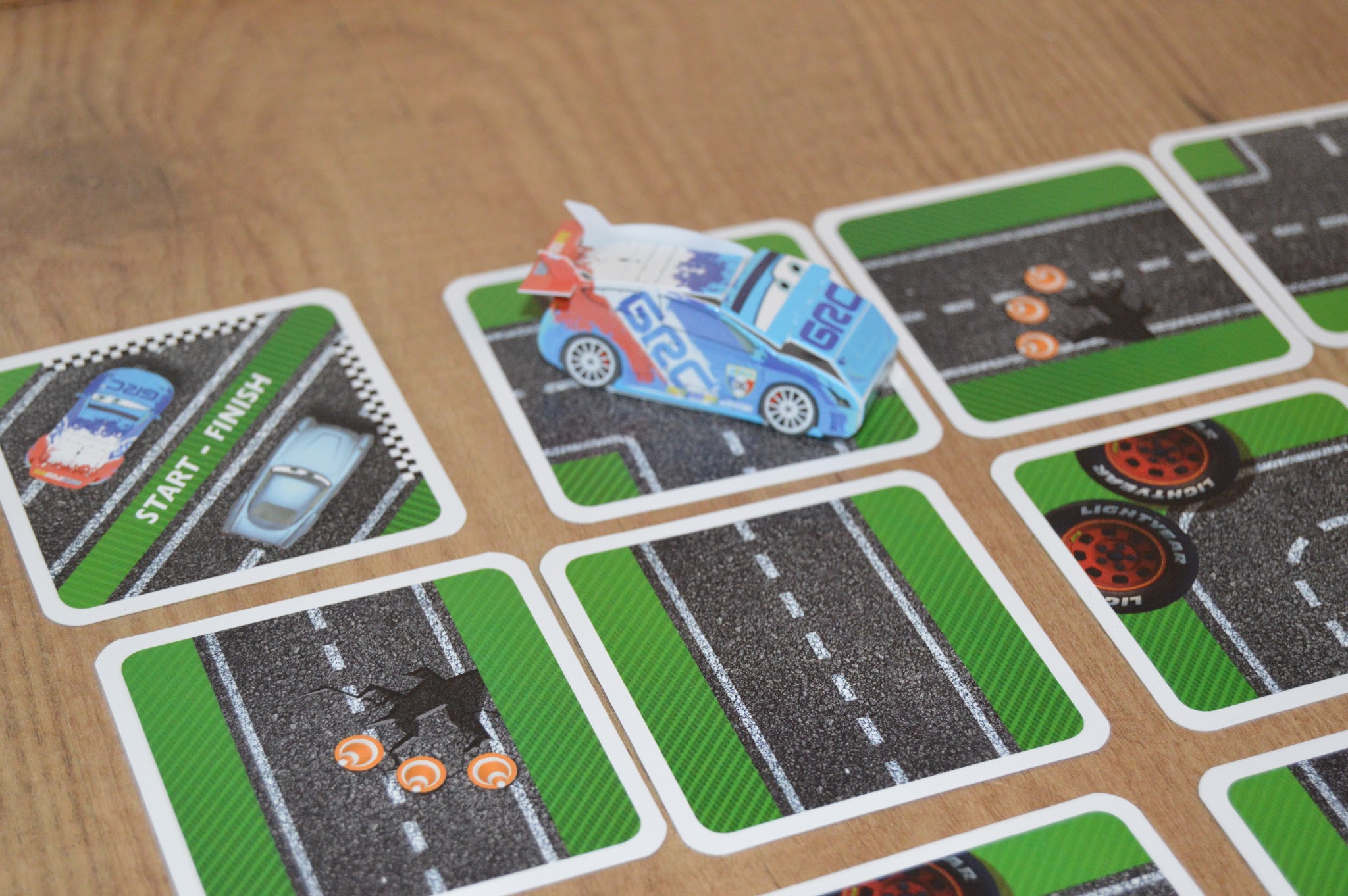 Playdays and Runways Cartamundi Disney Cars Racing and Action Game Box