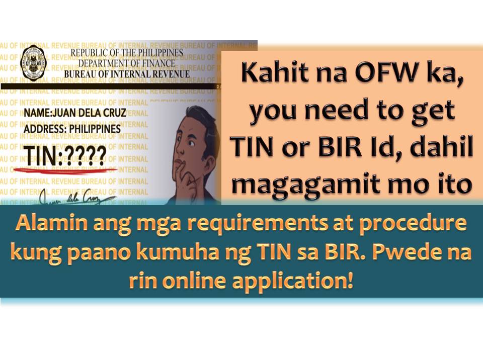 Tin Id Card Requirements