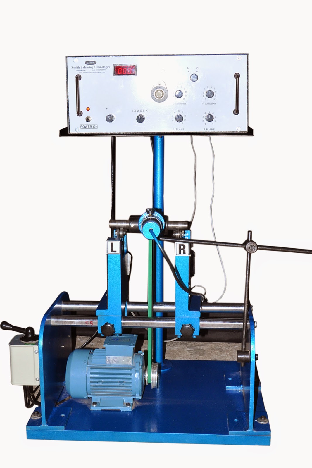 BELT DRIVEN MACHINE Zenith Balancing Technologies