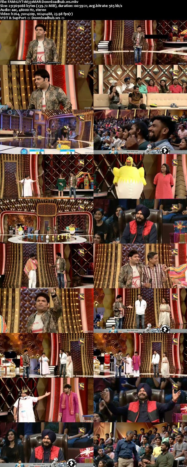 Family Time With Kapil Sharma 31 March 2018 Episode 02 HDTV 480p