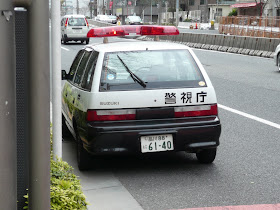 Suzuki Cultus Police, JDM, Japan, Japonia, Swift