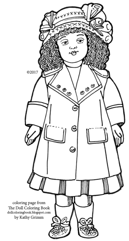 Dressed to Impress! | The Doll Coloring Book