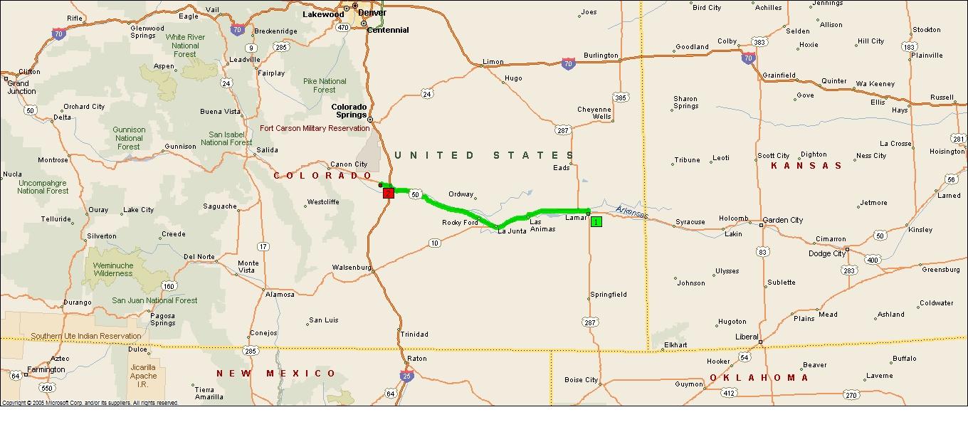 Roving Reports By Doug P 2012 17 Lamar To Pueblo West Colorado