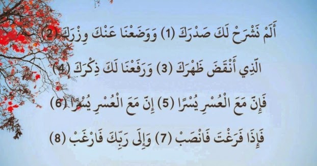 Surat Al Insyirah Ayat 7