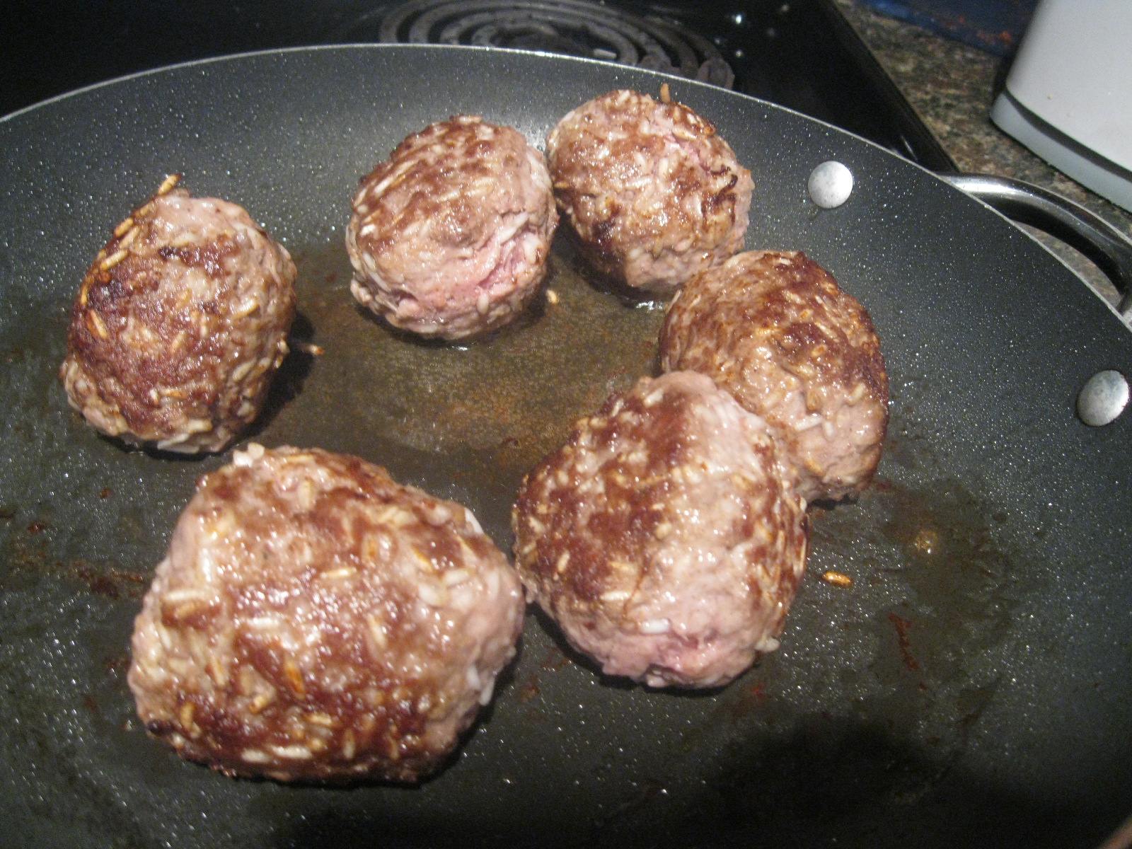 Cooking with Fire Albondigas Rellenas de Huevo Meatballs stuffed with hardboiled egg