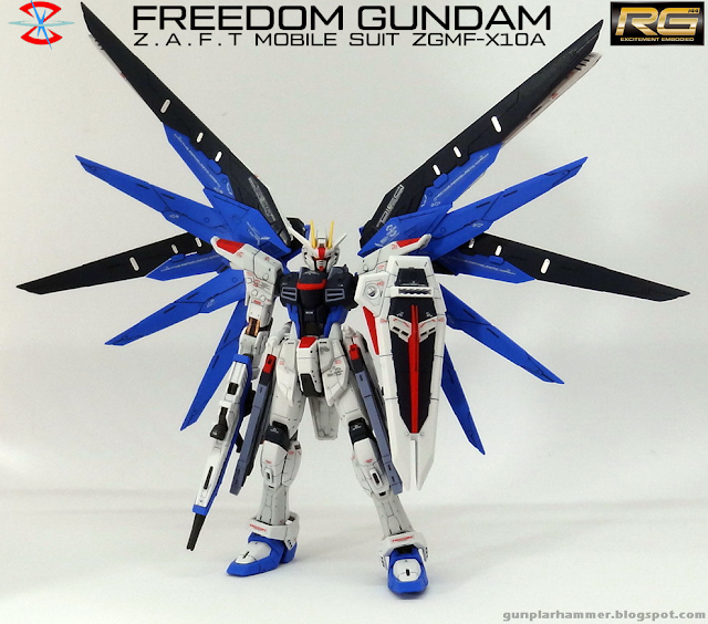 RG Real Grade Freedom Gundam  1/144 ZGMF-X10A