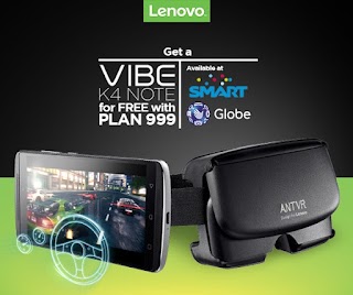 Smart and Globe offers Lenovo Vibe K4 Note Free on Plan 999 Smart and Globe offers Lenovo Vibe K4 Note Free on Plan 999