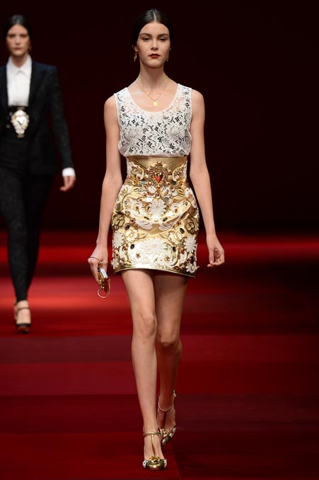 Fusion Of Effects: Walk the Walk: Dolce & Gabbana S/S 2015 Collection