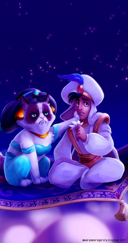 Grumpy Cat Iphone Wallpaper My Picture Quotes 744x1392PX  Kitten