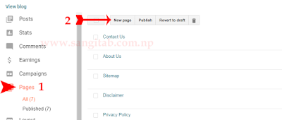Add Contact Form "Page" on Blogger Page. Simple and Easy Method