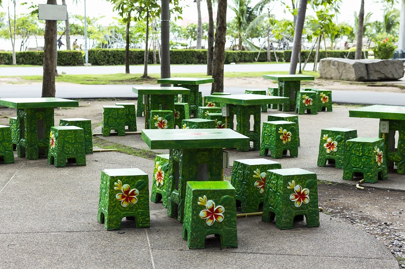Outdoor Concrete Tables