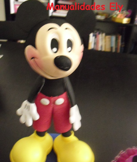 Ely Fondant Manualidades: Mickey y Minie fofuchos