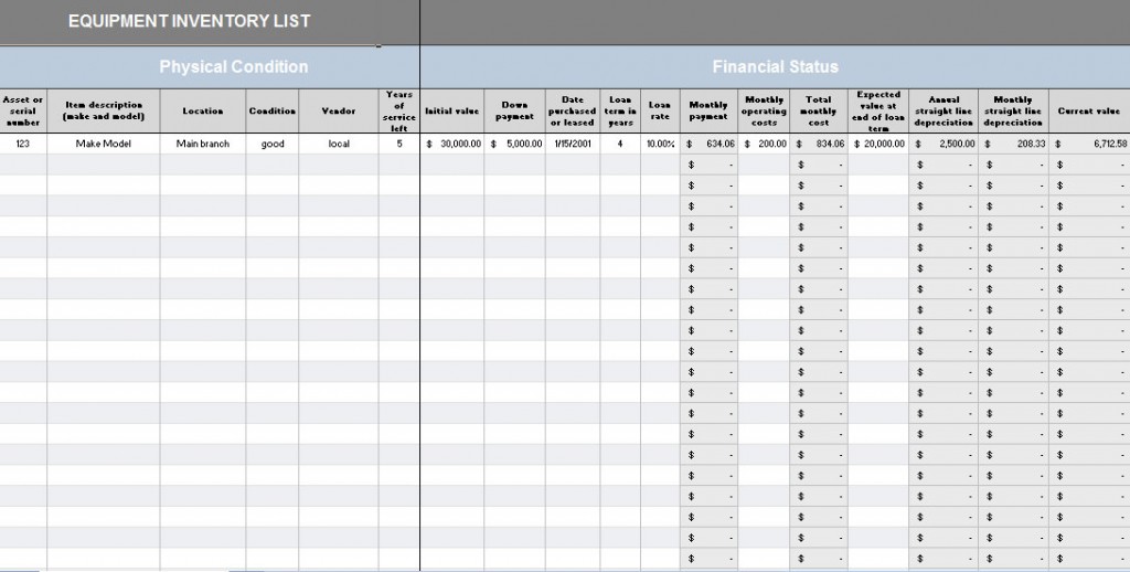 application inventory template download in excel download free football equipment inventory sheet