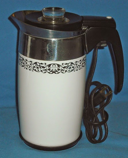Corning Ware 10 Cup Coffee Percalator-complete Used P-280-ep