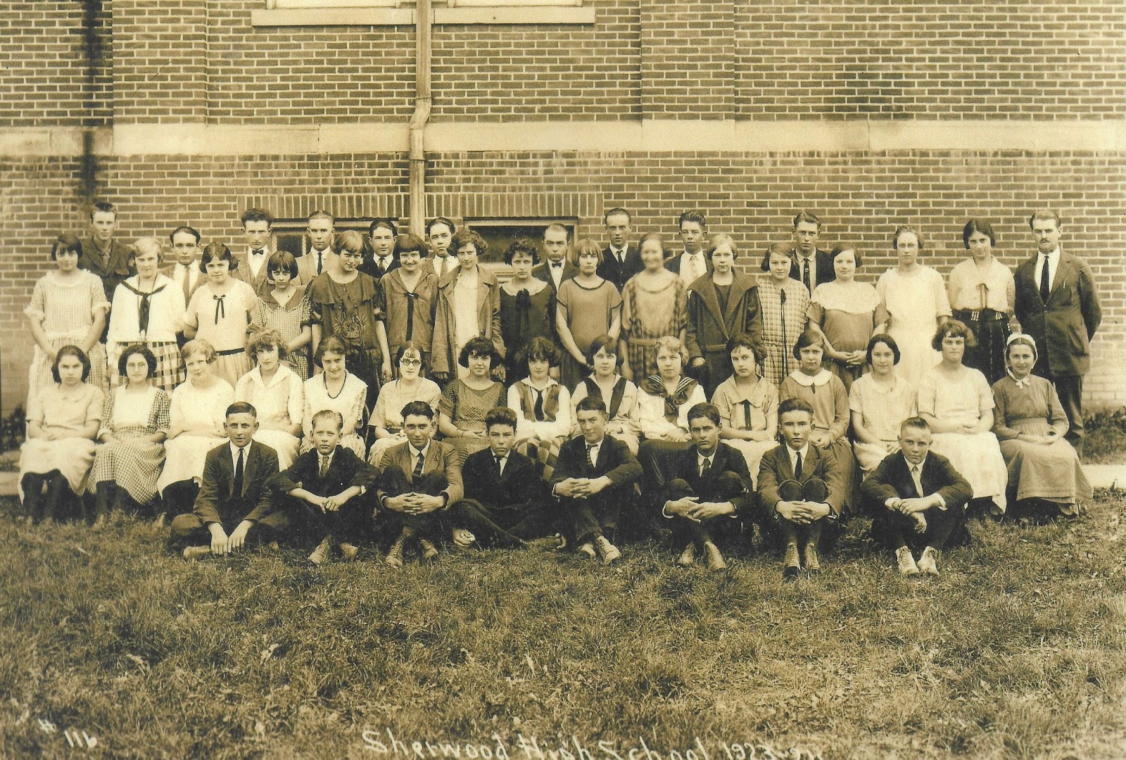 Defiance County, Ohio Genealogy Sherwood High School 19231924