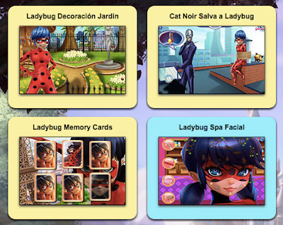 Juegos en español de Ladybug y Cat Noir