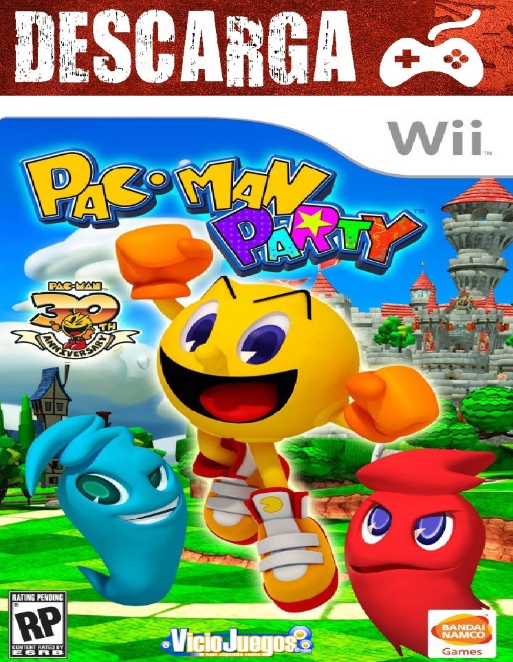 PAC-MAN PARTY Wbfs Wii | BekaJuegos