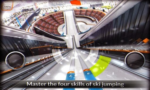 تحميل لعبة التزلج الأكثر وأقعية للأندرويد مجاناً Super Ski Jump Free APK-1-3-0