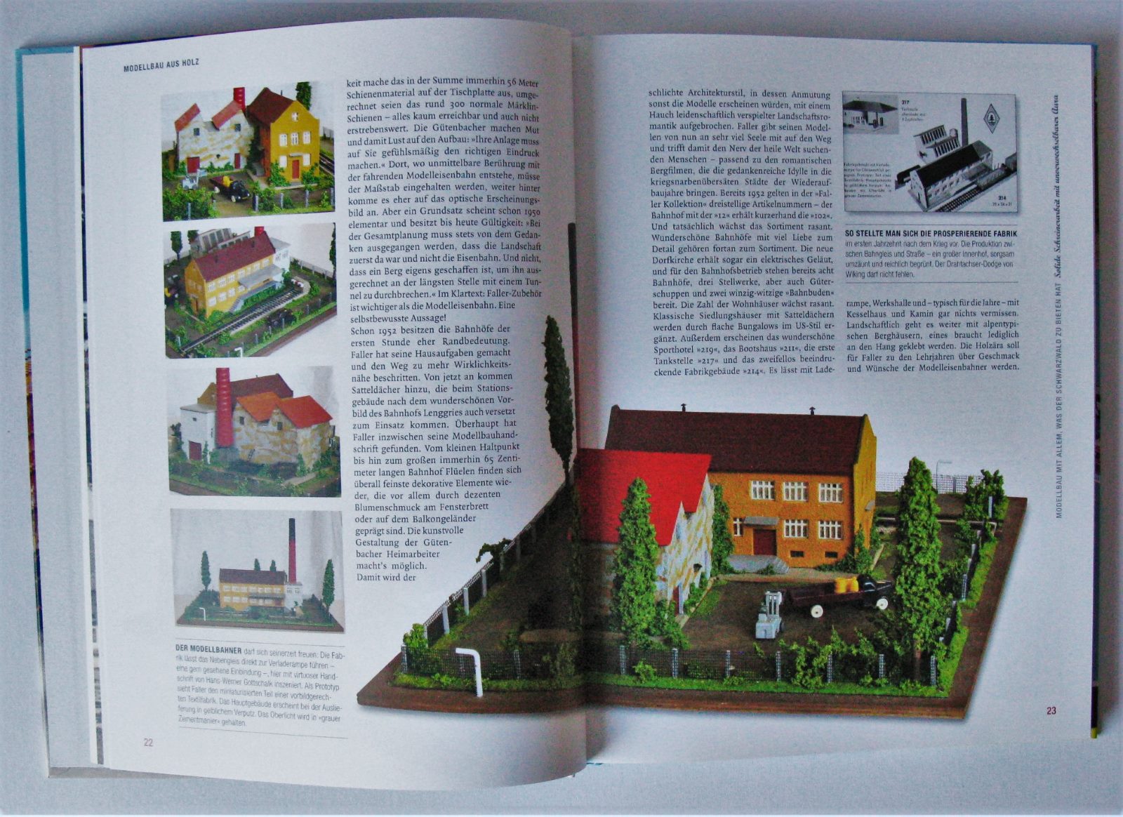 FALLER die Welt von oben MODELLBAU Firmengeschichte Bausätze Häuser Buch Modelle 