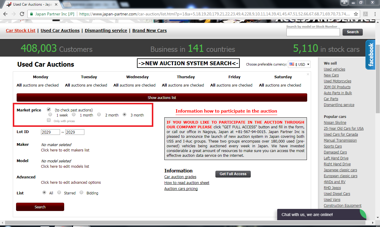 How to verify AUCTION SHEET of Japanese Cars