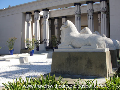 exterior of the Rosicrucian Egyptian Museum in San Jose, California