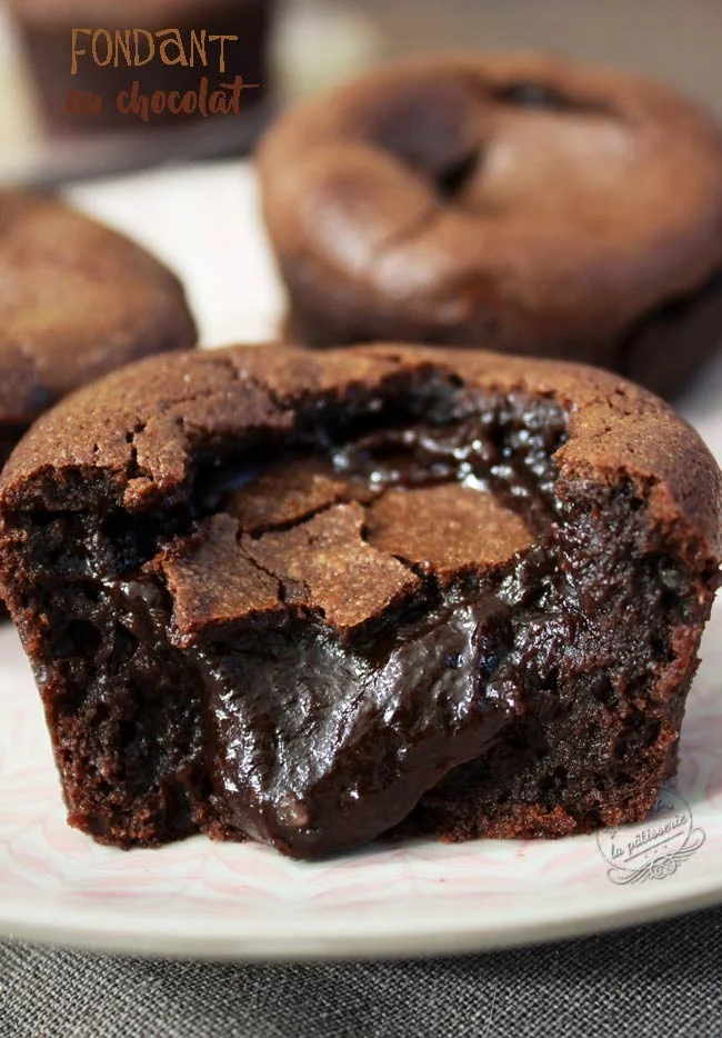 Fondant au chocolat facile : Recette de Fondant au chocolat facile