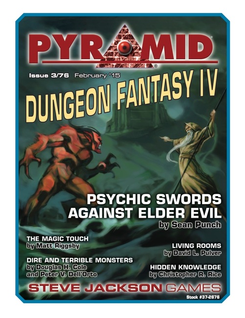 Let's GURPS: Review: Pyramid #3/76 Dungeon Fantasy IV