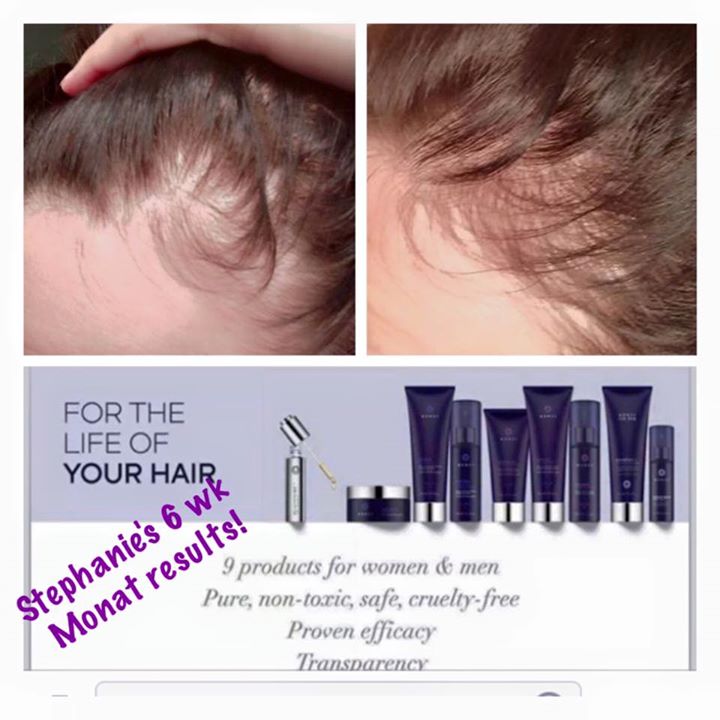 MONAT Global Revolutionary Hair Care Products Amazing MONAT Before and