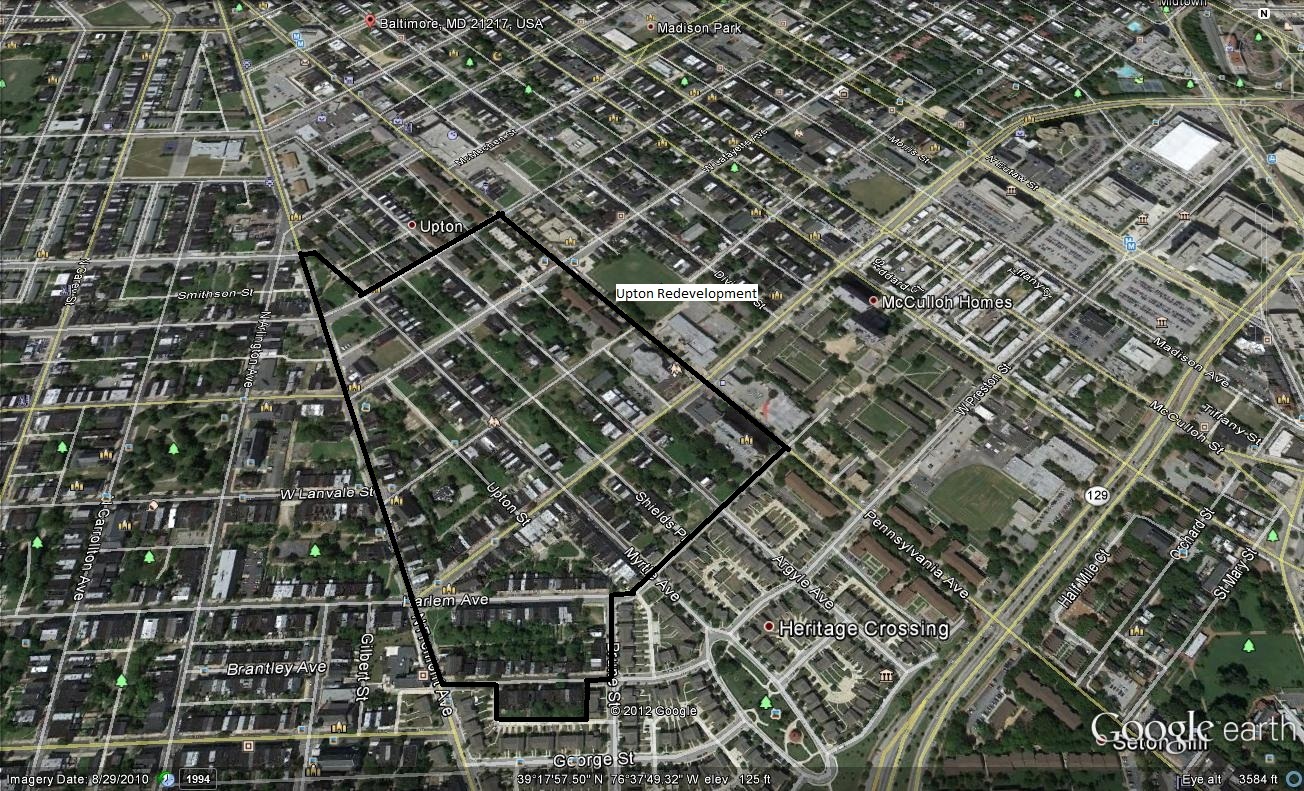 Baltimore City's Past Present and Future Upton Bottoms Up!