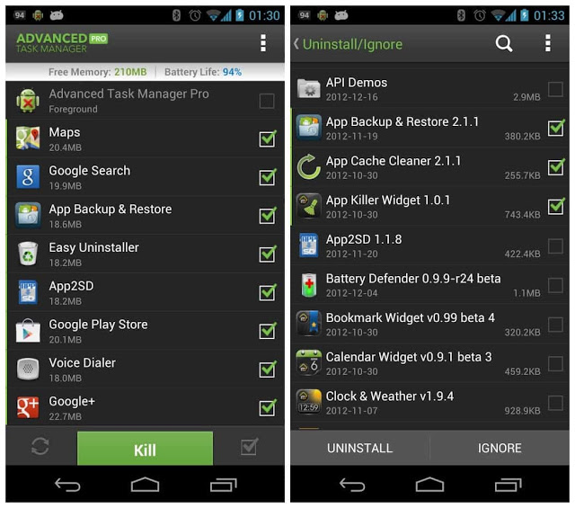 تطبيق إصلاح مشاكل النظام Advanced Task Manager Pro مدفوع للأندرويد - تحميل مباشر
