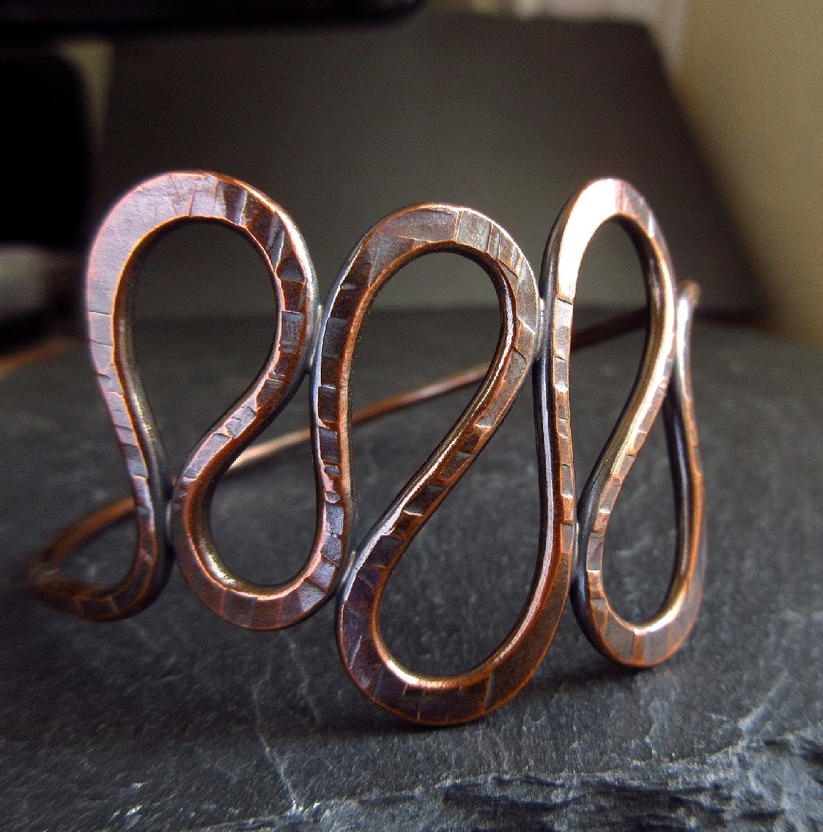 A New Copper Loop Bangle And How I Made It