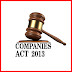 MCA notifies sections of Companies act 2013