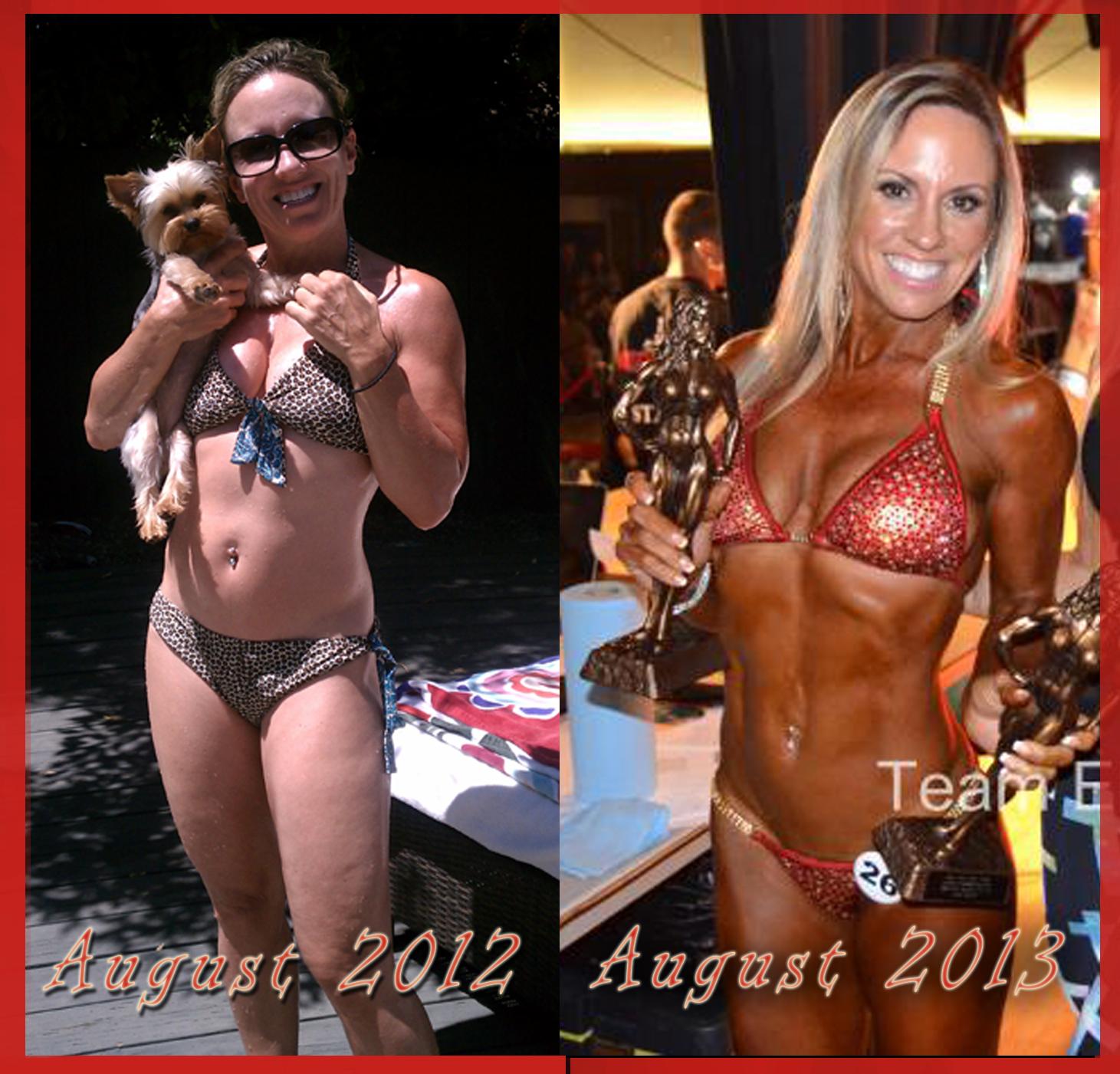 50 Year Old Takes 1st Place in First Bikini Competition!