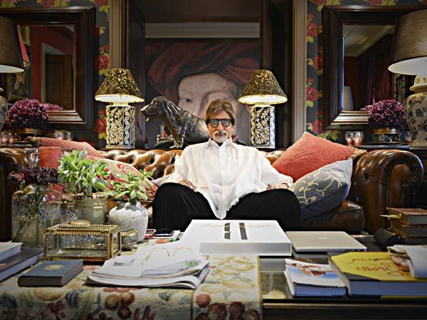 Amitabh Bachchan House Pratiksha Interior / Ten wydruk amitabh bachchan