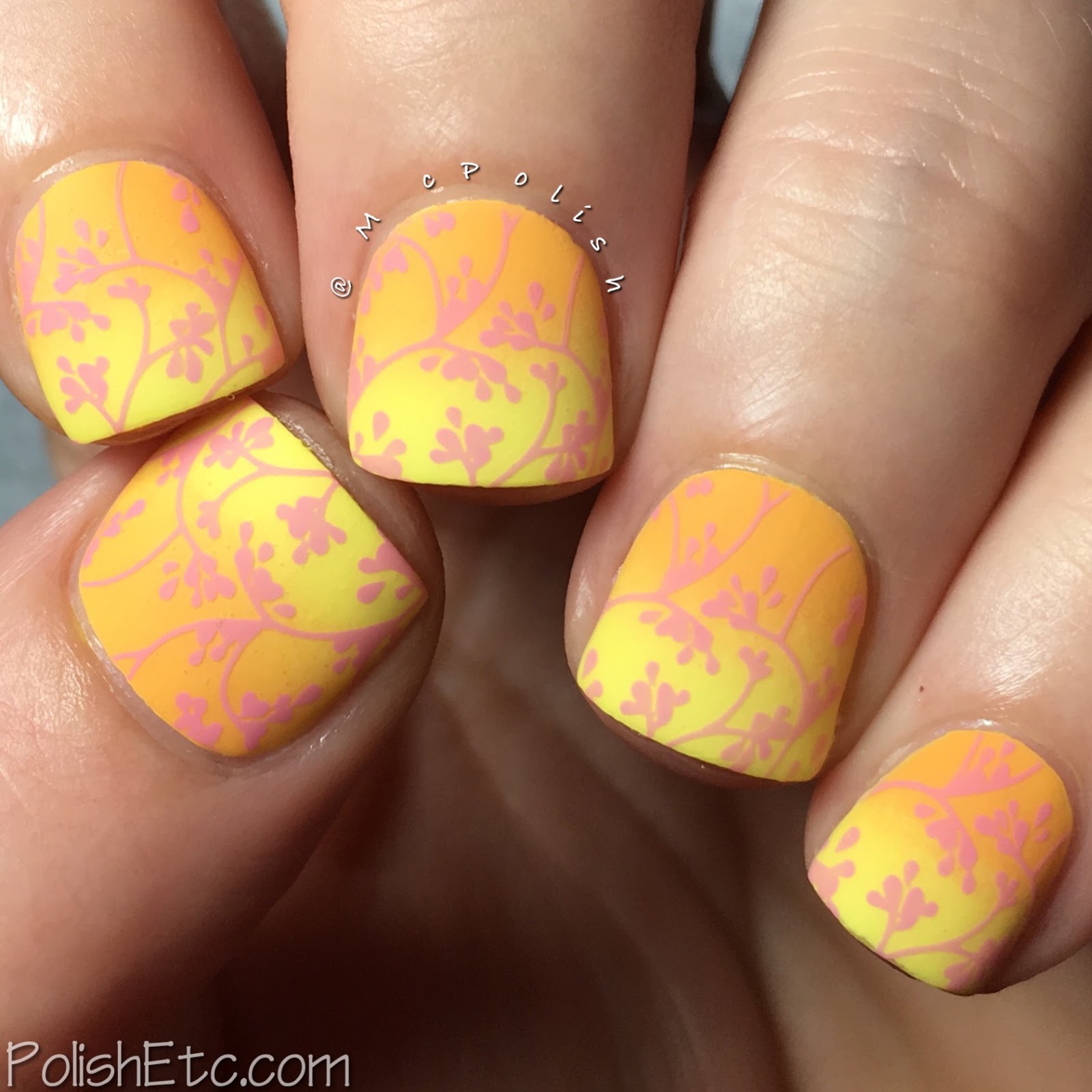 Glisten and Glow - Oh, The Placed You'll Go Collection - McPolish - gradient stamping