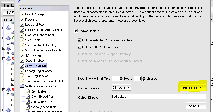 NetApp Guide: Brocade Network Advisor Migration to Another Server