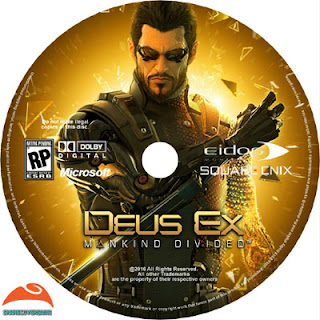 Deus Ex Mankind Divided - Disk Label