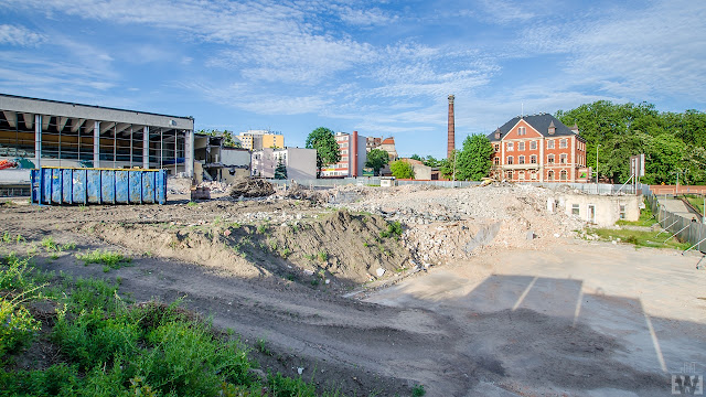 Rozbiórka Astorii przy ulicy Królowej Jadwigi w Bydgoszczy